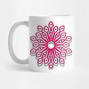 Pink magic Mandala Mug